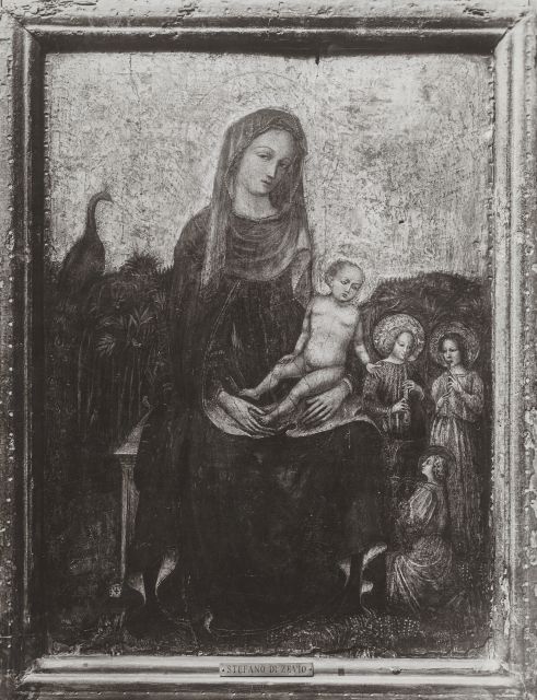 Fabbri, Teodoro — Anonimo falsario sec. XIX/ XX - Madonna con Bambino e angeli musicanti — insieme
